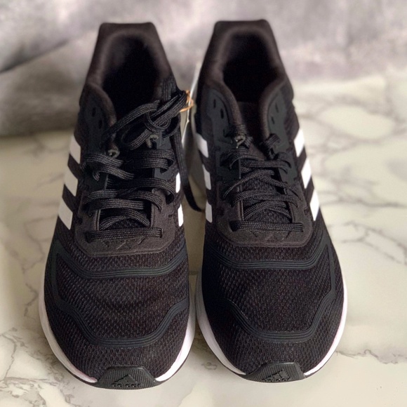 Adidas Duramo 10 K Black White Kids Running Shoe SIZE 3US NWT - Picture 7 of 11